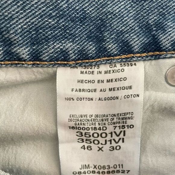 Wrangler‎ Relaxed Fit Jeans Size 46X30 Light Wash - Picture 8 of 9